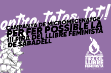III FIRA DEL LLIBRE FEMINISTA DE SABADELL