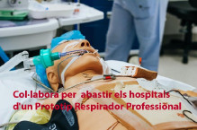 Col·labora per abastir els hospitals d'un Prototip Respirador Professional