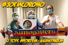 Campanya Solidària de la Penya Almogàvers per a #JoEmCorono