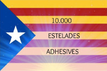 10.000 d'estelades adhesives