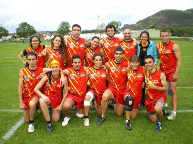 Selecció catalana de Touch a la Copa d’Europa de Gal·les